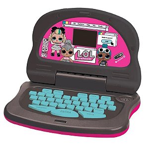 Laptop Infantil Educativo Sonic Bilíngue - 3450 - Candide - Real Brinquedos