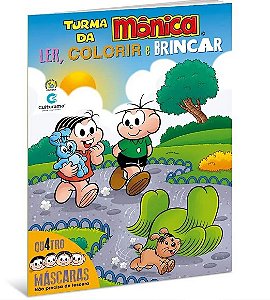 Livro Máscaras Divertidas Turma da Mônica - 310501 - Culturama