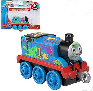 Thomas e Friends Mini - 8 cm - Thomas com Tinta - GCK93 - Mattel