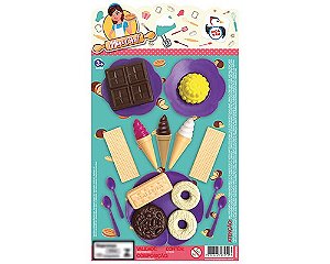 Jogo de Molde e Espátula para Mini Sorvete Ice Cream Chef'n - Camicado