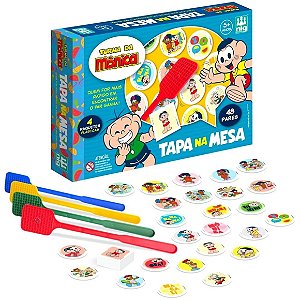 Jogo Infantil - Tapa na Mesa - Turma da Mônica - 781 - Nig Brinquedos