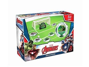 Jogo De Botão Avengers  - 2400 - Lider