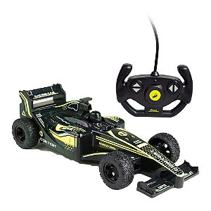 Carro Controle Remoto sem fio Racing 4 Funções Recarregável - DMT6403 - Dm Toys