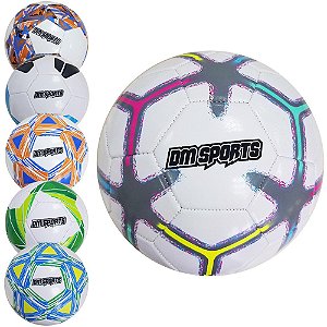 Bola de Futebol de PVC 22 cm - Cores Sortidas - DMT6404 - Dm Toys