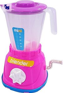 Mini Liquidificador  Infantil  - Rosa - 546 - Bs Toys