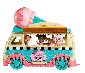 Polly Pocket - Carrinho de Doces Surpresas - Mattel