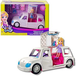 Veículo e Boneca - Polly Pocket - Limosine de Luxo - GDM19 - Mattel