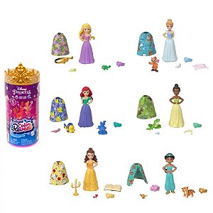 Boneca Disney Surpresa - Color Reveal Real - HMB69 -  Mattel