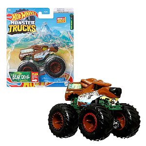 Hot Wheels Monster Trucks 1:64 -  Bear Devil - FYJ44 - Mattel