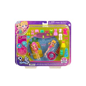 Polly Pocket Kit Grande Moda Esportiva - GDM18 - Mattel - Real Brinquedos