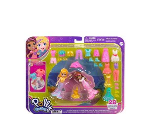 Food Truck 2 em 1 Da Polly Pocket - Mattel GDM20 - Noy Brinquedos