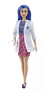 Boneca Barbie Profissões Cientista - DVF50 - Mattel