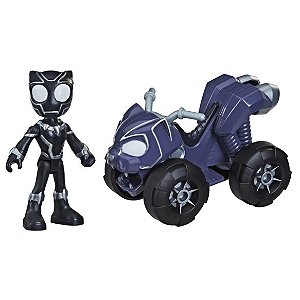 Boneco Pantera Negra + Veiculo Quadriciclo - F1943 - Hasbro