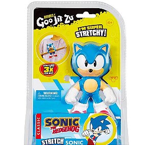 Goo jit zu Boneco Elastico Que Estica Sonic Dourado sunny 2799