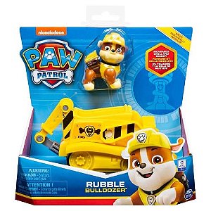 Patrulha Canina - Veículo Com Figura - Rubble - 2720 - Sunny