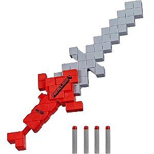 Lançador Nerf Minecraft - Espada Heartstealer Sox Foil - F7598 - Hasbro