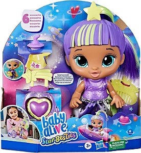 Boneca Baby Alive - Star Besties - Lovely Luna - F7360 - Hasbro