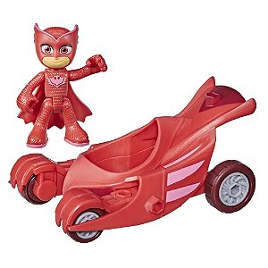 Pj Masks Corujita - Figura e Carro Planador - F2129 - Hasbro - Real  Brinquedos