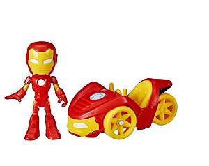 Boneco - Iron Man - Homem De Ferro - Com Veiculo - F3992 - Hasbro