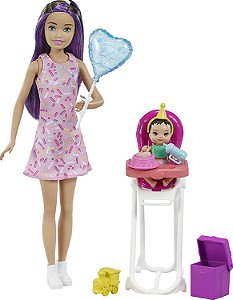 Boneca  Barbie - Skipper - Babá Aniversário - GRP40 - Mattel