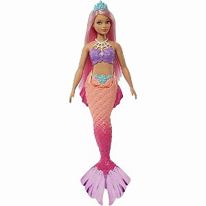 Boneca Barbie Dreamtopia Sereia - Corpete Lilás - HGR08 -  Mattel
