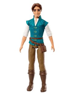 Boneco Disney - Príncipe Flynn Rider - Enrolados - HLV98 - Mattel