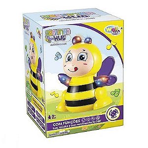 Abelhinha Hug Infantil - Musical Com Movimento - 7536 - Wellmix