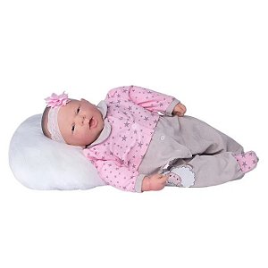 Boneca Bebê - Sweet Reborn - Primeira Vacina - 2433 - Cotiplás - Real  Brinquedos