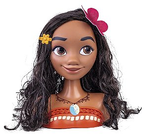 Boneca Princesa Moana Baby Disney Em Vinil Cotiplas Com 36cm na