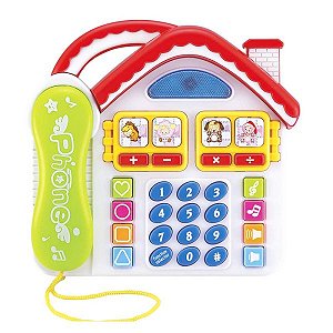 Telefone Divertido Casa - DMT2961 - Dm Toys