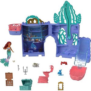 Playset Gruta da Ariel - A Pequena Sereia - Disney - HLX16 - Mattel