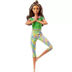 Barbie Feita Para Mexer Clássica - Morena - FTG80/GXF05 - Mattel
