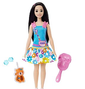 Minha Primeira Barbie - Com Bolsa Ursinho - HLL18 - Mattel