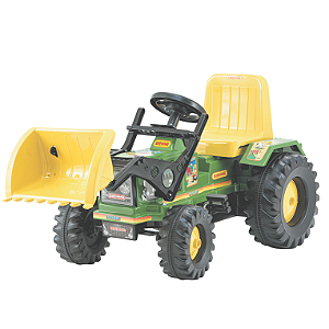 Trator Farmer com Pá Carregadeira Pedal - Verde - 301 - Biemme