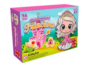 Jogo da Memória Princesa Pais e Filhos 40 Peças - ARMARINHOS 3 PATETAS LTDA