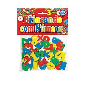 Brincando com Números 56 Peças – 4743 - Pais & Filhos