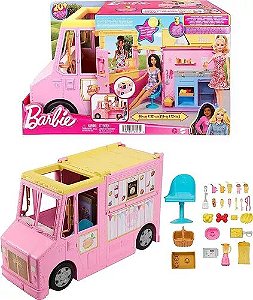 Barbie Profissões Caminhão de Limonada - HPL71 Mattel