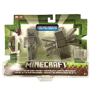 Minecraft  - Figuras Articuladas - Jockey de Aranha - GTT53 - Mattel