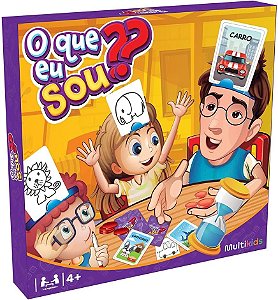 Jogo O Que Eu Sou?  60 peças  - BR1772  - Multikids