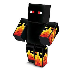 Boneco do minecraft montar