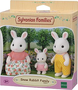 Sylvanian Families - Família Dos Coelhos Neve - 5501 - Epoch