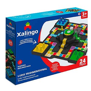 Jogo Dama e Trilha - Xalingo - 6019.8 - Xickos Brinquedos