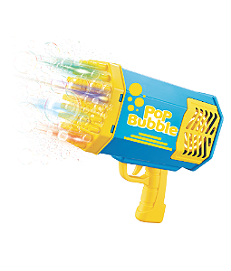 Lançador De Bolhas Super Pop Bubble  - 937 - Fenix Brinquedos