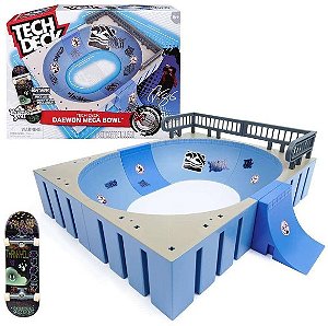 Tech Deck - Pista Skatepark Mega Bowl Daewon - 3812 Sunny