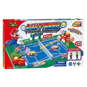 Jogo de Mesa Super Mario Rally Mário e Luigi Tennis -  7434 - Epoch