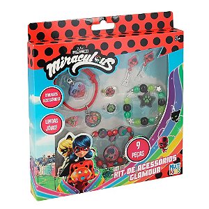 Miraculous Ladybug - Kit de Acessórios - 20 Peças - BR1765