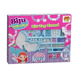 Biju Collection Kit Sereia Top Trend - DMT6537 - Dm Toys