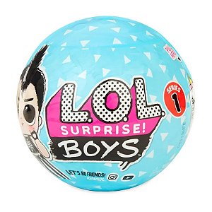 Boneco LOL Surprise Boys 7 Surpresas Série 1 - 8926 - Candide