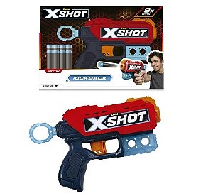 Lançador X-Shot Red - Recoil - 8 Dardos - 5708 - Candide