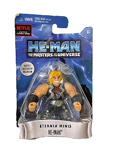 Mini Figura He-Man - Masters Of The Universe Revelation - Eternia Minis - HBR81 - Mattel
